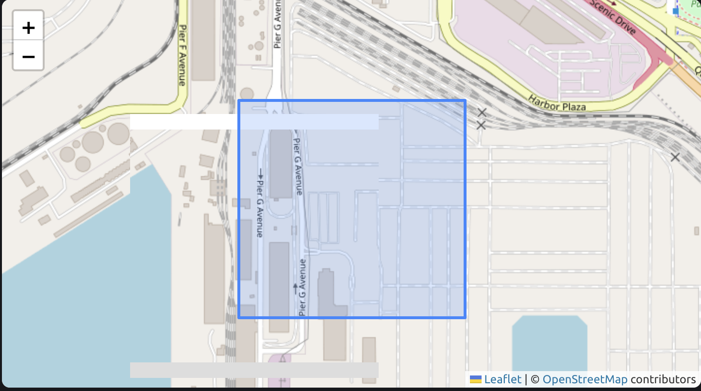 Euclid Beach Specific Plan Area boundary map